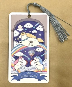Der Heriophant - Kawaii Tarot Lesezeichen Kartendeck - Weisheit, Tradition, Geist - Bild 1 von 8