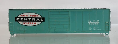 Vintage BevBel N Scale New York Central 53085 Evans 50' Boxcar Train NO Bottom - Image 1 of 4
