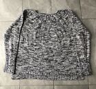 Ralph Lauren Chaps Jumper Womens Size 2XL Black White Speckled Knitted Pullover