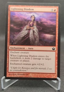 MTG #102 Lightning Diadem Journey into Nyx magic the gathering card - Picture 1 of 1