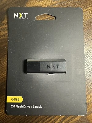 NXT USB 2.0 Flash Drive 64gb NX27990-US/CC Portable Storage BRAND NEW SEALED - Image 1 of 2
