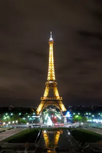 France Paris City Landscape Light Vintage Photo Wall Home Decor - POSTER 20x30 - Picture 1 of 3