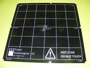 MK2A NEGRO CUADRADO ALUMINIO 12V 300MMX3MM CAMA CALIENTE CALENTADA IMPRESORA 3D USA EXPEDITE - Imagen 1 de 9