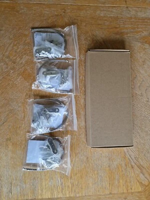 ZIMJOY Möbelgurte (8 Stück) Baby Schutz Metall Anti Tip Möbelanker Set