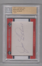 2011 Leaf Ink Cuts Beantown Heroes Jose Tartabull 1 of 1 Cut Signature Red Sox 