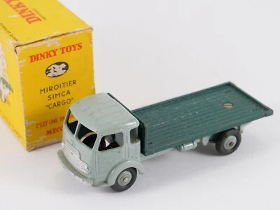 Dinky Toys F Nr. 33 C Lkw Simca Cargo Miroitier Saint Gobain In Box - Bild 1 von 4