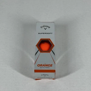 Pelotas de golf Callaway superblandas - acabado mate naranja | 3 pelotas - Imagen 1 de 5