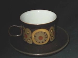 Denby ARABESQUE Teetasse und Untertasse - Bild 1 von 1
