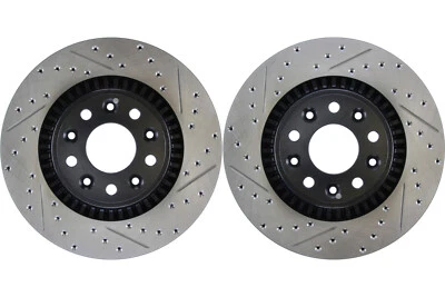 Front PAIR Stoptech Disc Brake Rotor for 2008-2009 Ford Taurus X (44109) - Image 1 of 4