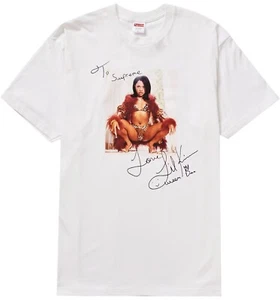 SS22 Supreme Lil Kim Tee White Rap T Shirt size XL Streetwear box logo - Picture 1 of 4