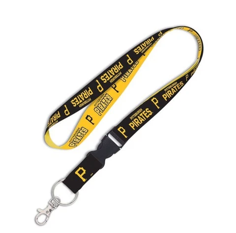 PITTSBURGH PIRATES LANYARD DETACHABLE BUCKLE NEW WINCRAFT 🏴‍☠️ Cover