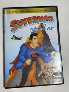 SUPERMAN VS NATURE AND WAR DVD DIGITALLY RESTORED CLASSIC COLLECTION - ANIMATED - Picture 1 of 6