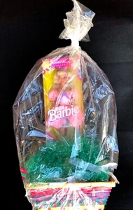 Muñeca Barbie vintage cesta de Pascua 1996 Russell Stover edición especial - Imagen 1 de 12