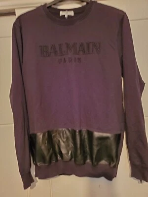 BALMAIN PARIS Jumper Black Mens xL - Image 1 of 4
