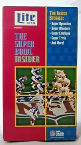 "The Super Bowl Insider" VHS Documentary of NFL Football Super Bowls 1992 - Imagen 1 de 2