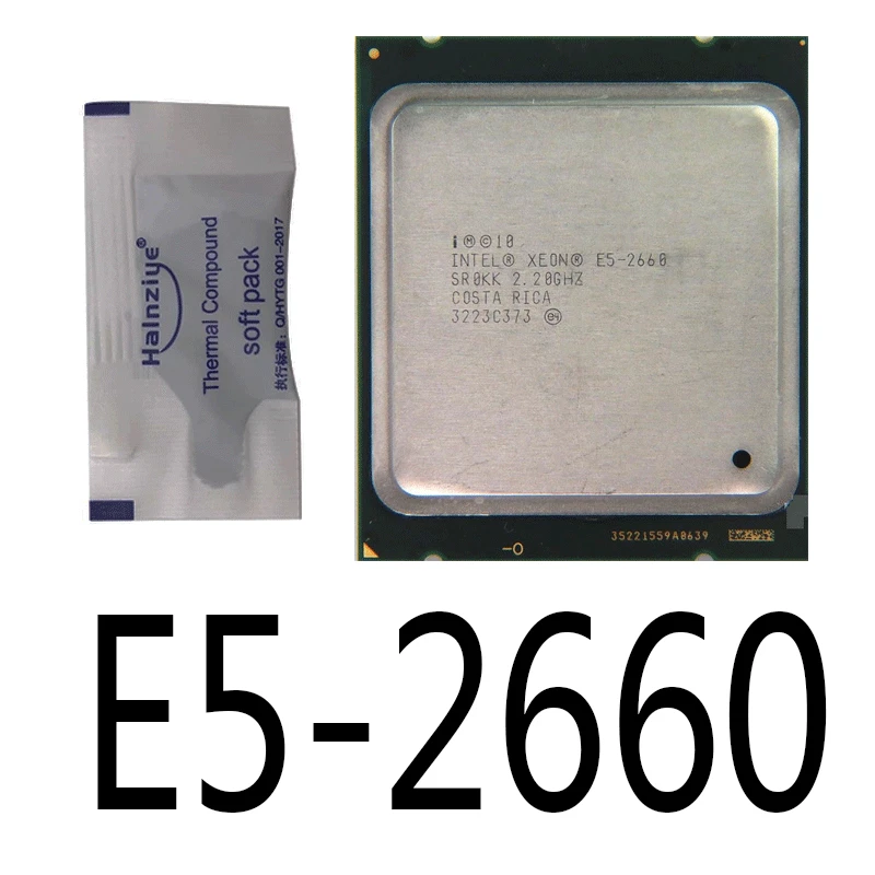 Intel Xeon E5-2660 2.2GHz 20MB LGA2011 8Core CPU Processor - Image 1 of 1