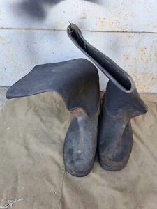 Botas de campo de lona soviéticas rusas talla 40 (255) US7 nuevas - Imagen 1 de 13