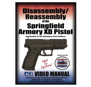 AGI #7044 Disassembly/Reassembly of the Springfield Armory XD Pistol DVD - Picture 1 of 1