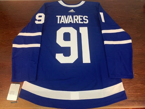 John Tavares Toronto Maple Leafs Blue Home Adidas Hockey Jersey size 52 NWT Cover