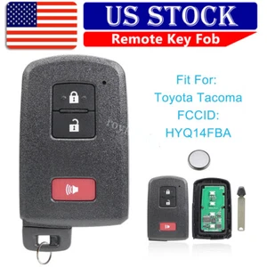 281451-2110 SMART KEY KEYLESS REMOTE FOB HYQ14FBA FOR 2015 - 2020 TOYOTA TACOMA - Picture 1 of 9