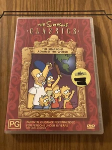 Simpsons, The - The Simpsons Against the World (DVD, 2004) VGC! FREE POST R4 PAL - Picture 1 of 3