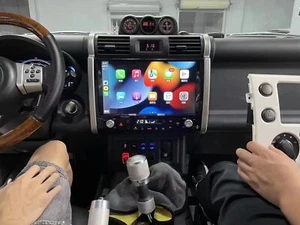 13.3" For Toyota FJ Cruiser 2007-2021 Android Navigation Car Gps Stereo Radio - Picture 1 of 14