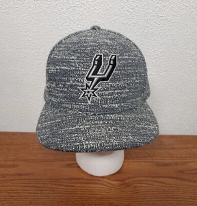 Hat - NBA San Antonio Spurs Mitchell & Ness - Black/Gray - One Size - Picture 1 of 7