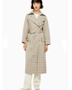Topshop Checked Coats, Jackets \u0026 Vests 
