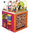 Wooden Activity Cube - Educational Toys - Wooden Toys for Toddlers, Kids - 1 Yea