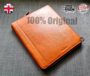 100% Original DKNY Business Portfolio Leather Case 10 inch iPads & Tablets Gift! - Picture 1 of 4