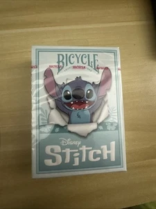Bicycle Disney Stitch Playing Cards - Brand New In Seal! - Picture 1 of 3