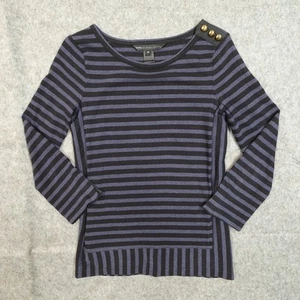 Marc by Marc Jacobs Sweater Womens Extra Small Striped Knit Boat Neck Jumper - Picture 1 of 10