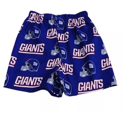 NFL New York Giants Fútbol Hombres Algodón Boxer Shorts Ropa Interior Logo Lg NY Foto 1 de 3