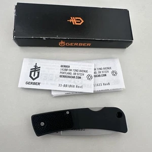 Gerber Ultralight LST Black, Clip Point Made In USA 22-06050N - New - Picture 1 of 20