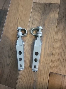 Reposapiés de motocicleta para protector de motor de 1" barras de choque rata bicicleta mini bicicleta - Imagen 1 de 16