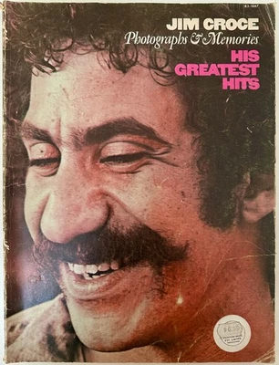 Jim Croce - His Greatest Hits - 1974 sheet music book 65 pp - Good Condition - Image 1 of 4