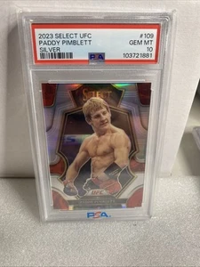 2023 Seleziona UFC Paddy Pimblett Argento PSA 10 - Foto 1 di 2
