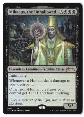 Mikaeus, the Unhallowed 490 SLD MTG NM Foil - Image 1 of 2
