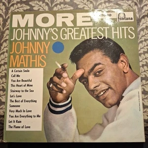 JOHNNY MATHIS "MORE JOHNNY'S GREATEST HITS" VINYL LP MONO 1959 NM - Picture 1 of 4