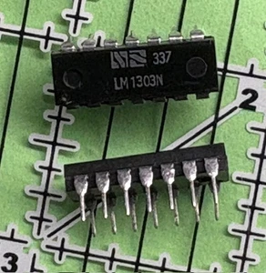 LM1303N Dip National Semiconductor Integrated Circuit NOS - Picture 1 of 2