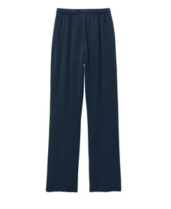 Pantalón Deportivo Bella + Lona Unisex Pierna Recta Parte Inferior Abierta Azul Marino BC3725 Nuevo Mediano - Imagen 1 de 5