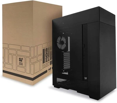 InWin ModFree Deluxe Black E-ATX Tempered Glass Full Tower Computer Case - Image 1 of 3
