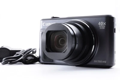 Canon PowerShot SX720 HS Black Exc+5 Digital Camera 16.1MP Y3199 - Image 1 of 4