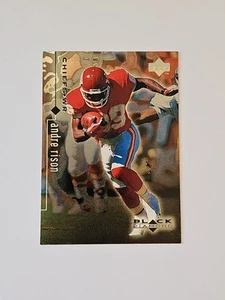 1998 Upper Deck Black Diamond Rookie Edition #41 Andre Rison Kansas City Chiefs - Picture 1 of 2