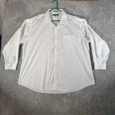 Camisa Falcon Bay Abotonada Talla 19 35/36 Grande Clásica Negocios Informal Minimalista Foto 1 de 4