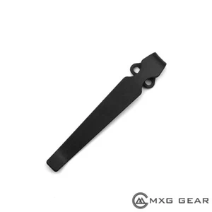 (Farbe Schwarz) Titan Deep Carry Taschenclip Hergestellt für Spyderco Para 3 Messer - Bild 1 von 4