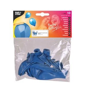 Papstar Globos Azul para Eventos Todo Tipo 10 Unidad - Imagen 1 de 1