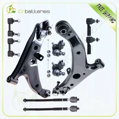 10Pcs Front Suspension Kit Ball Joints Control Arm for 1996-2002 TOYOTA COROLLA - Image 1 of 4