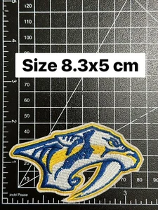 Nashville Predators NHL Logo Iron-on Patches Hockey iron on patch Free shipping - Picture 1 of 2