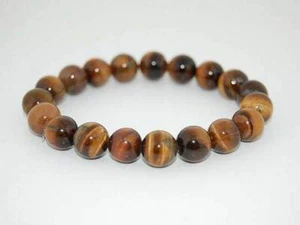 Natural Tiger Eye Bracelet - Self confidence Bracelet- Protection- To accomplis - Picture 1 of 12